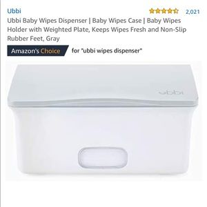 Ubbi Baby Wipes Dispenser